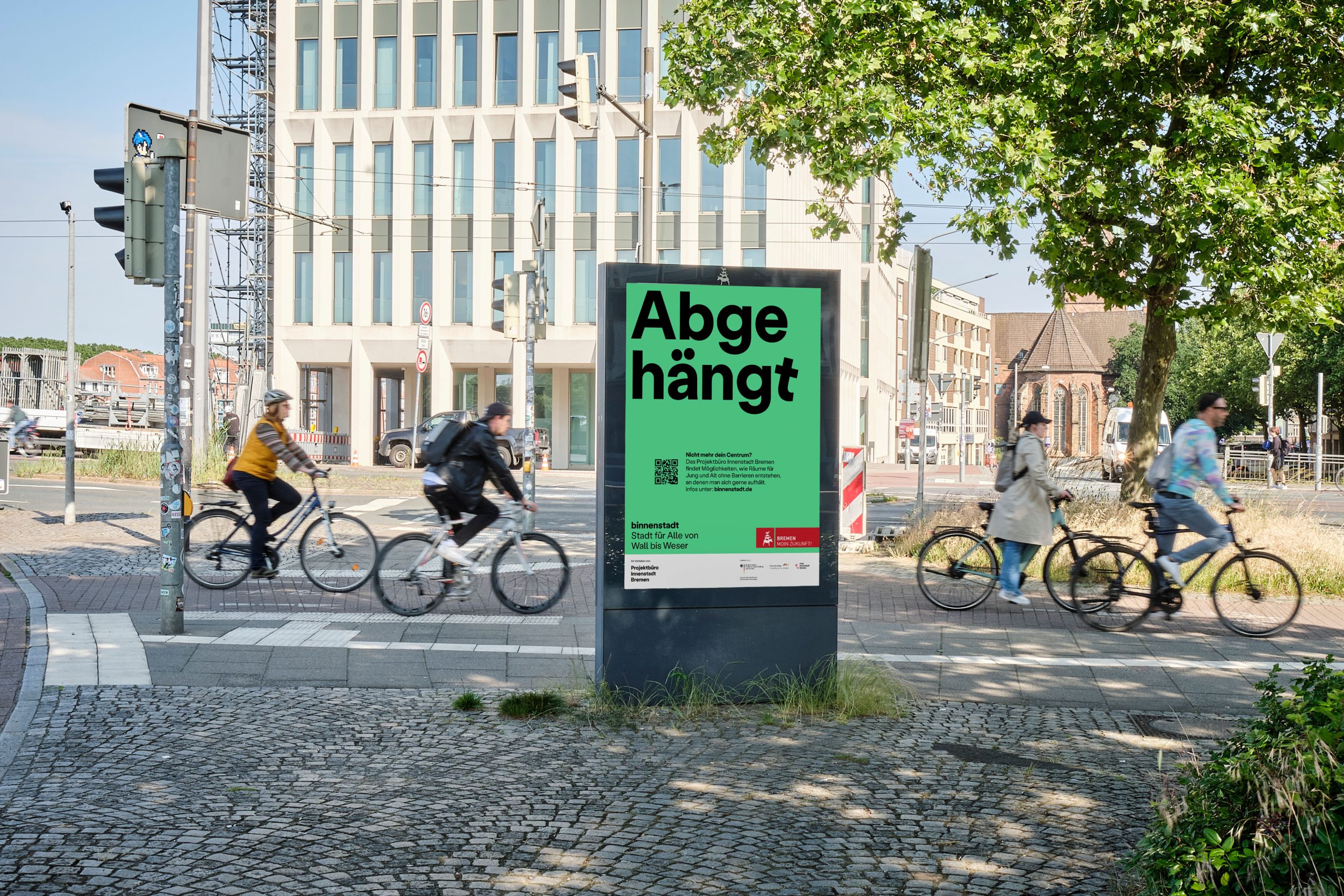 Plakat binnenstadt Kampagne