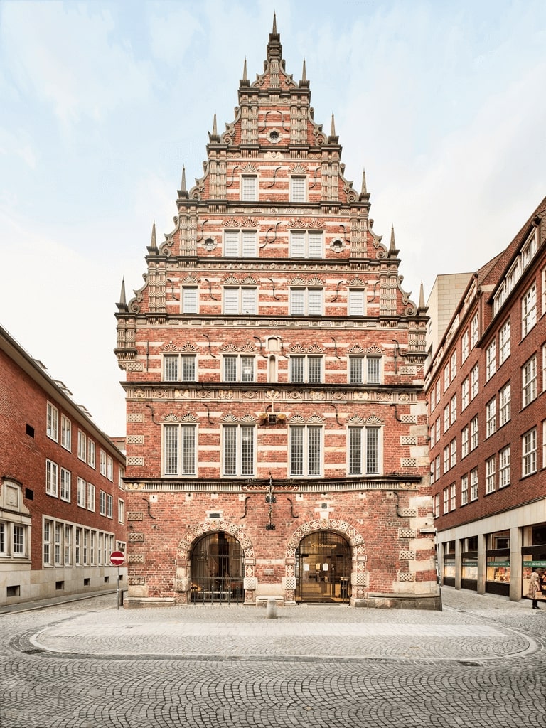 Außenansicht eines historischen Bremer Gebäudes